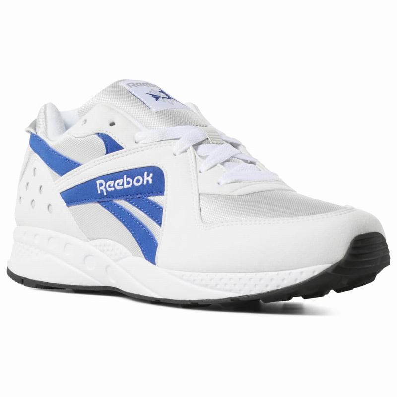 Reebok Pyro Tenisky Damske - Biele/Kráľovská Modrá/Siva/Čierne ZG8097NM